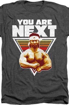 Charcoal Heather You Are Next Bloodsport T-Shirt