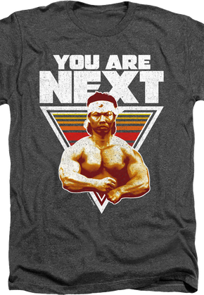 Charcoal Heather You Are Next Bloodsport T-Shirt