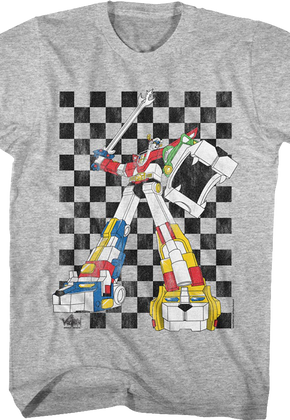 Checkerboard Defender Voltron T-Shirt