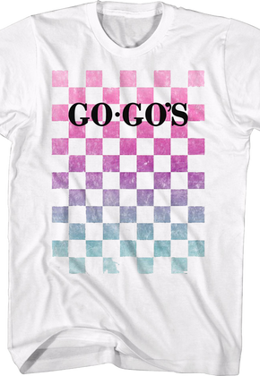 Checkerboard Go-Go's T-Shirt