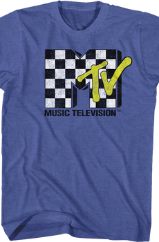 Checkerboard Logo MTV Shirt
