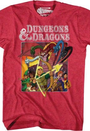 Cherry Heather Cartoon Characters Dungeons & Dragons T-Shirt