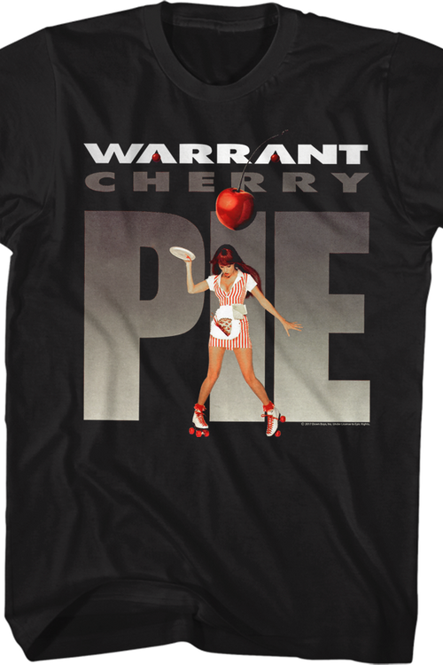Cherry Pie Album Cover Warrant T-Shirt