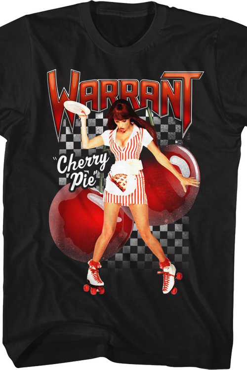 Cherry Pie Tastes So Good Make A Grown Man Cry Warrant T-Shirt