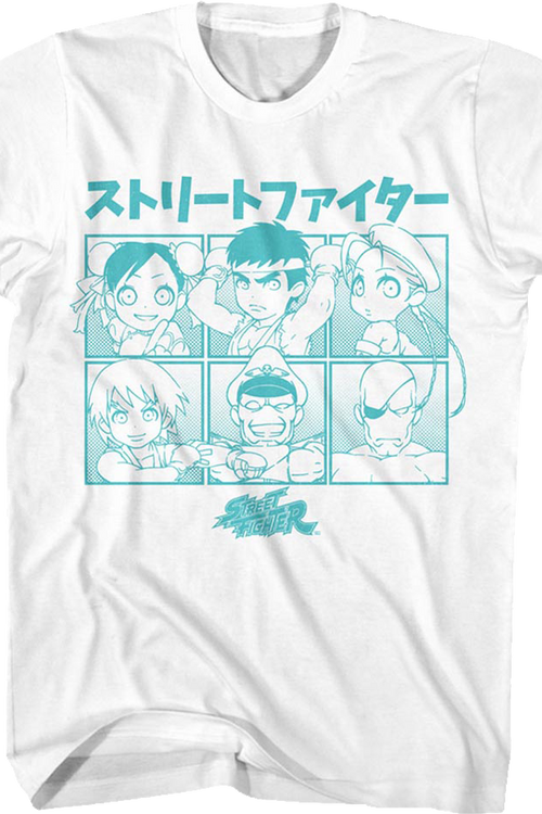 Chibi Characters Street Fighter T-Shirt