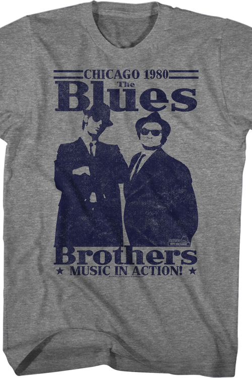 Chicago 1980 Blues Brothers T-Shirt