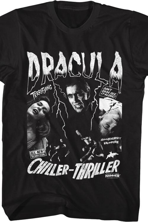 Chiller-Thriller Dracula Hammer Films T-Shirt