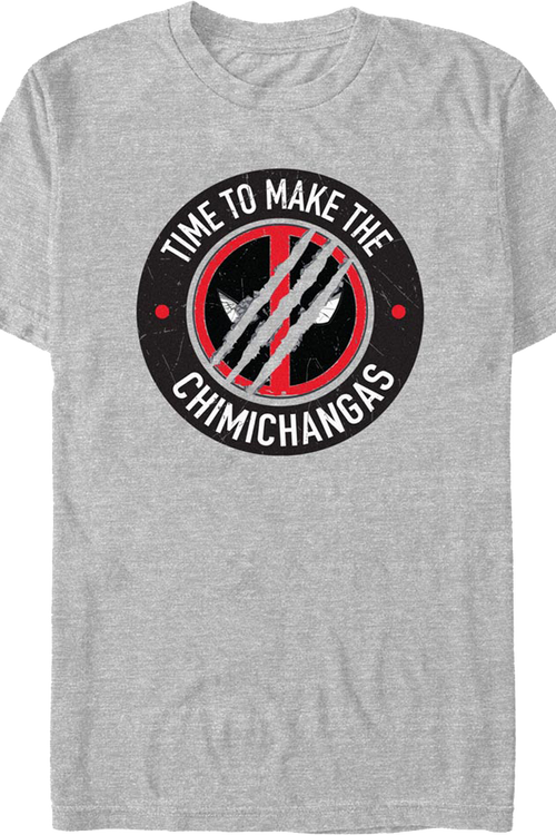 Chimichangas Deadpool & Wolverine Marvel Comics T-Shirt