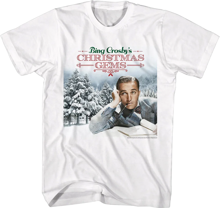 Christmas Gems Bing Crosby T-Shirt