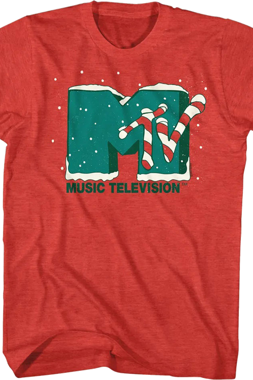Christmas Snowfall Logo MTV Shirt