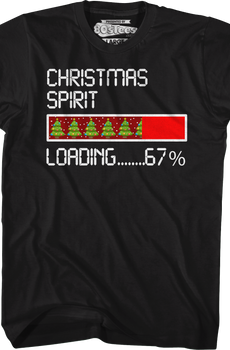 Christmas Spirit Loading T-Shirt