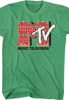 Christmas Sweater Logo MTV Shirt