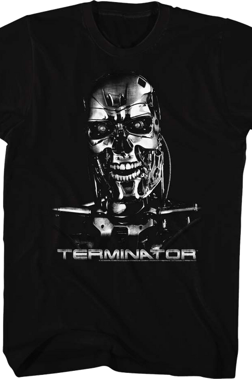 Chrome Endoskeleton Terminator T-Shirt