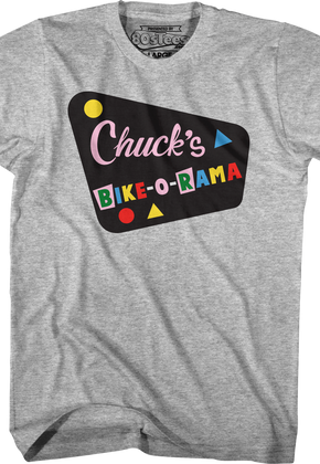 Chuck's Bike-O-Rama Pee-Wee's Big Adventure T-Shirt