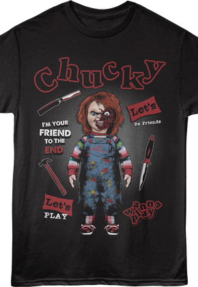 Chucky Let's Play Child's Play T-Shirt