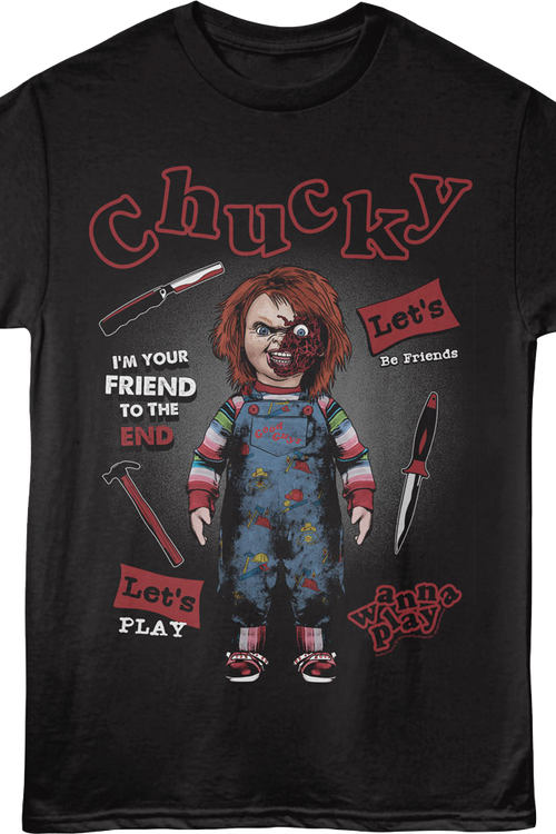 Chucky Let's Play Child's Play T-Shirt