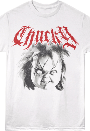 Chucky Thorn Text Child's Play T-Shirt