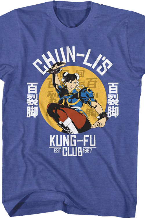Chun-Li's Kung-Fu Club Street Fighter T-Shirt