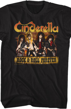 Cinderella Rock and Roll Forever T-Shirt