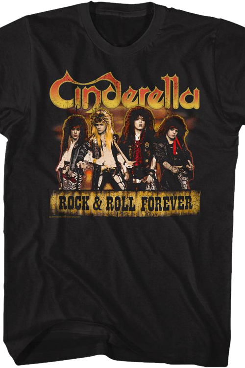 Cinderella Rock and Roll Forever T-Shirt