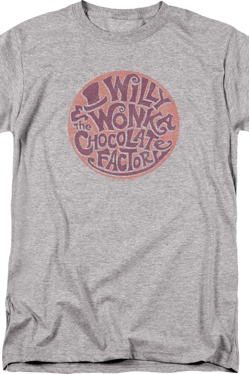 Circle Logo Willy Wonka And The Chocolate Factory T-Shirt