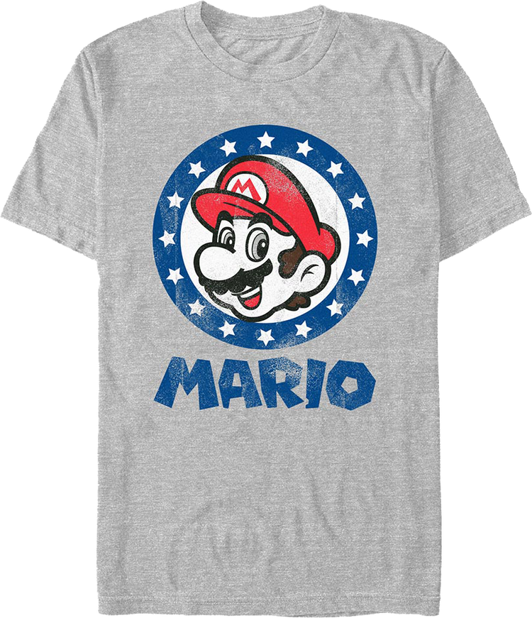 Circle Of Stars Super Mario Bros. Nintendo T-Shirt