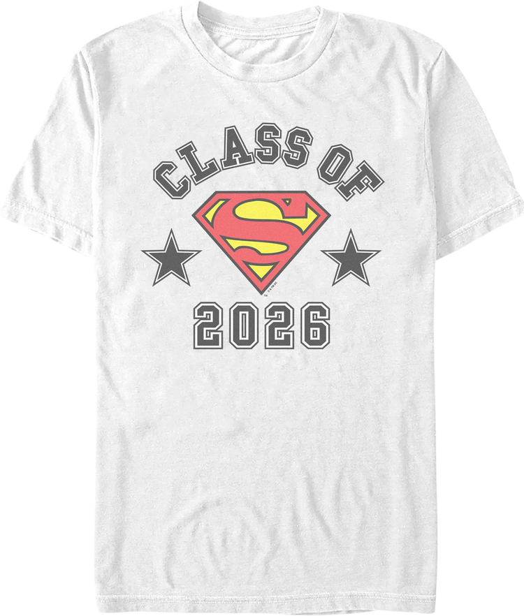 Class Of 2026 Superman DC Comics T-Shirt