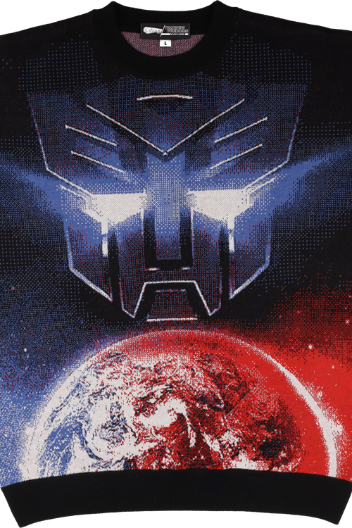 Classic Autobots Logo Transformers Knitted Sweater