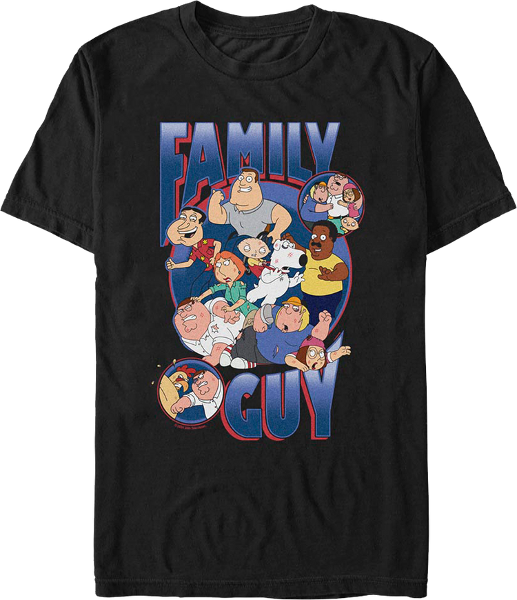 Classic Characters Family Guy T-Shirt