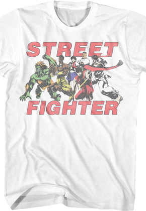 Classic Characters Street Fighter T-Shirt