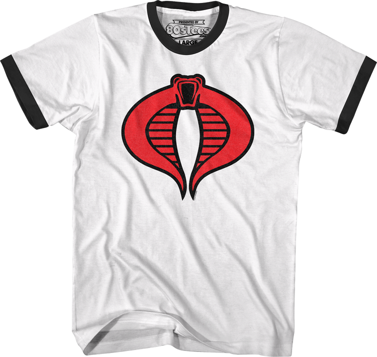 Classic Cobra Logo GI Joe Ringer Shirt