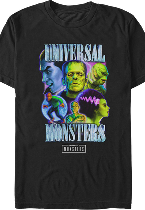 Classic Collage Universal Monsters T-Shirt