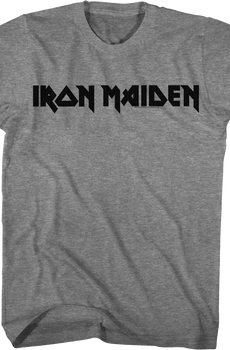 Solid Logo Iron Maiden T-Shirt
