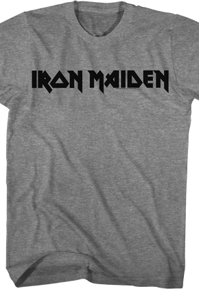 Solid Logo Iron Maiden T-Shirt