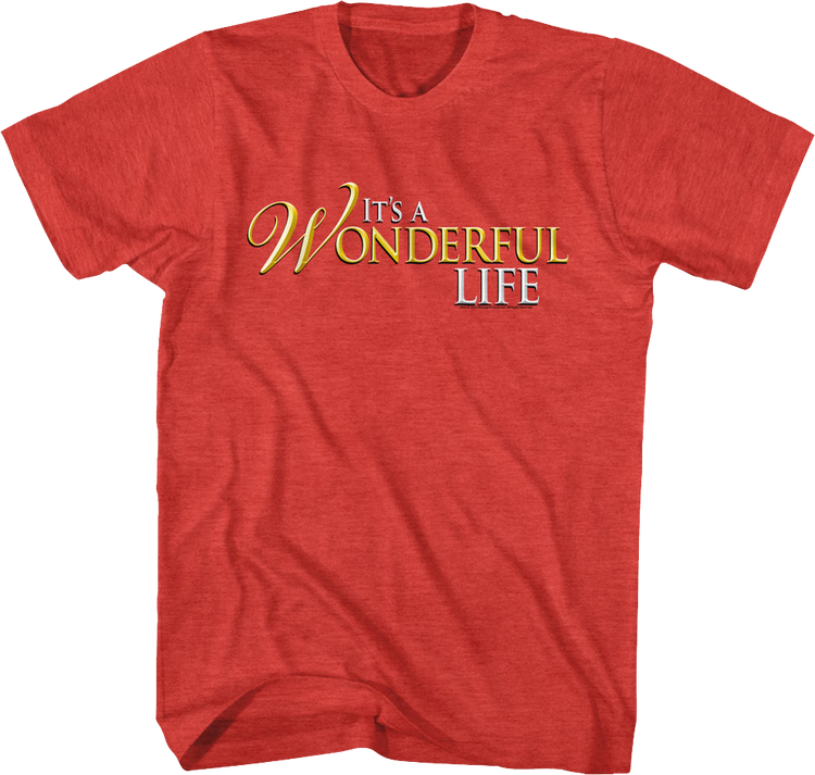 Classic Logo It's A Wonderful Life T-Shirt