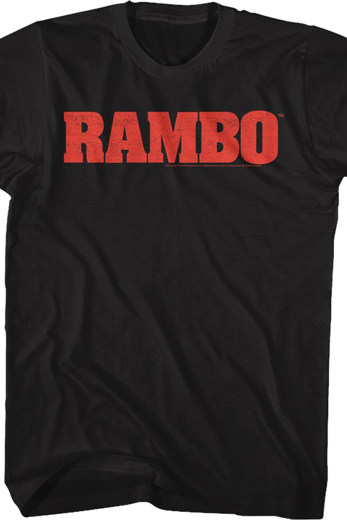 Classic Logo Rambo T-Shirt
