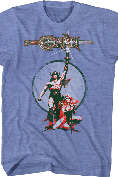 Classic Poster Conan The Barbarian T-Shirt