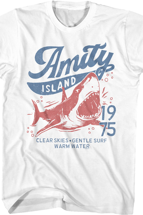 Clear Skies Gentle Surf Warm Water Jaws T-Shirt