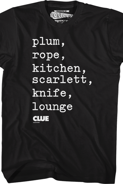 The Elements Clue T-Shirt