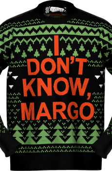 I Don't Know Margo Christmas Vacation Knitted Sweater