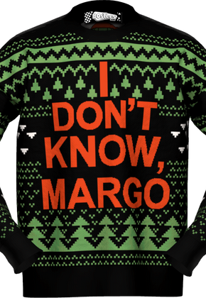 I Don't Know Margo Christmas Vacation Knitted Sweater