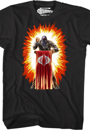 Cobra Commander Box Art GI Joe T-Shirt