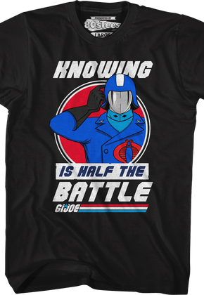 Cobra Commander Knowing Is Half The Battle GI Joe T-Shirt
