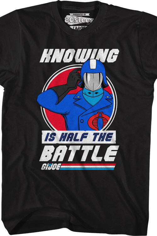 Cobra Commander Knowing Is Half The Battle GI Joe T-Shirt