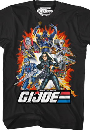Cobra The Enemy Group GI Joe T-Shirt