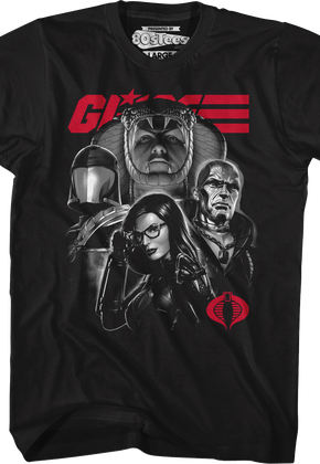 Cobra Villains Collage GI Joe T-Shirt