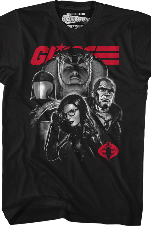 Cobra Villains Collage GI Joe T-Shirt