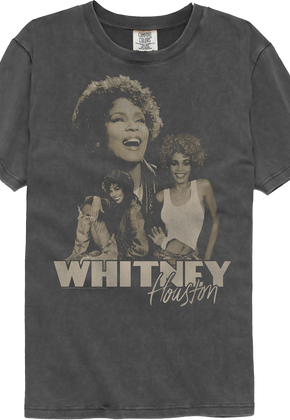 Collage Whitney Houston Comfort Colors Brand T-Shirt