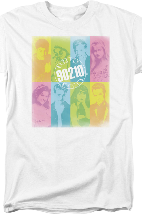 Color Blocks Beverly Hills 90210 T-Shirt
