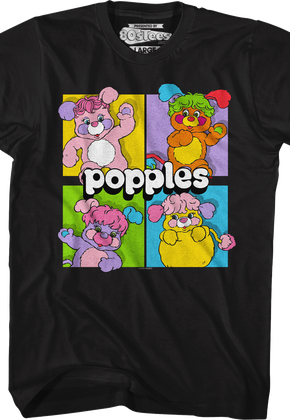 Colorful Blocks Popples T-Shirt